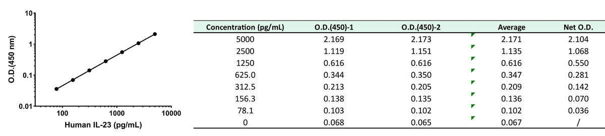 Human IL-23 Serum & Plasma OneStep ELISA Kit