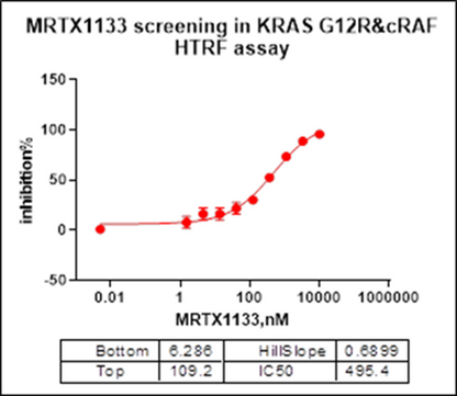 KRAS [G12R] Avi&His Tag Protein, Human(Load GDP/GMPPNP)
