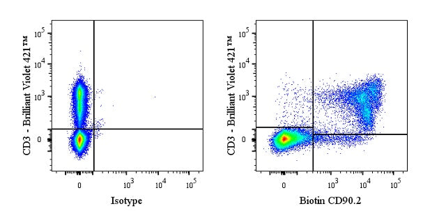 Biotin Rat Anti-Mouse CD90.2 (Thy-1.2) Antibody (53-2.1)