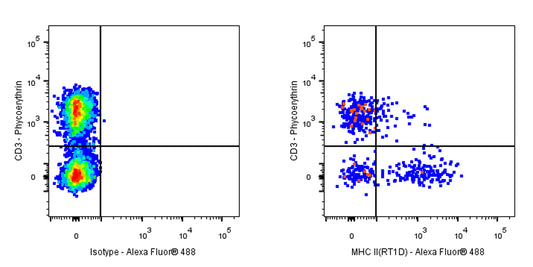 Alexa Fluor® 488 Mouse Anti-Rat MHC II (RT1D) Antibody (OX-17)