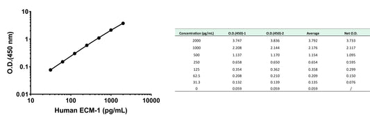 Human ECM1 OneStep ELISA Kit