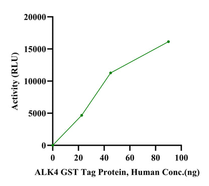 ALK4 GST Tag Protein, Human