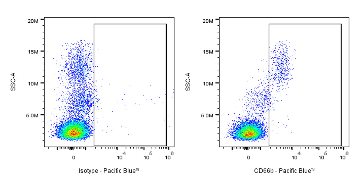 Pacific Blue Mouse Anti-Human CD66b Antibody (G10F5)