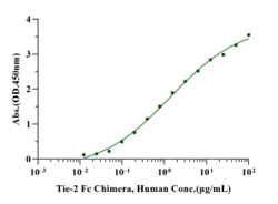 Angiopoietin-2(275-496) His Tag Protein, Human