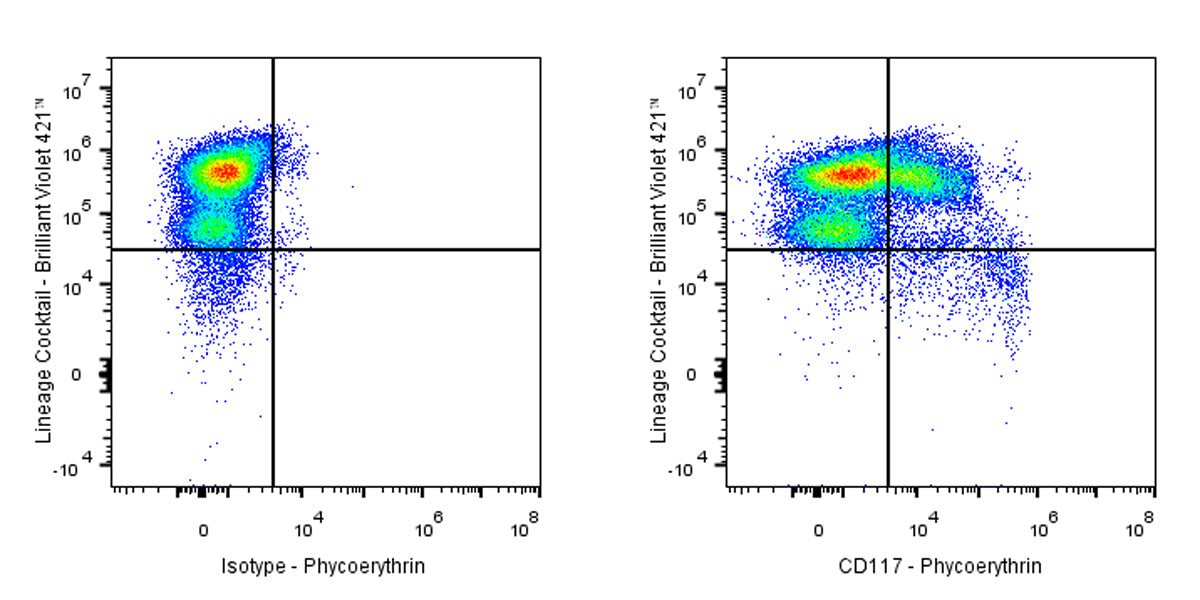 PE Rat Anti-Mouse CD117 Antibody (2B8)