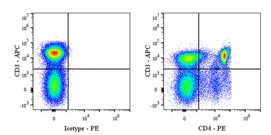 PE Mouse Anti-Rat CD4 Antibody (S-R631)