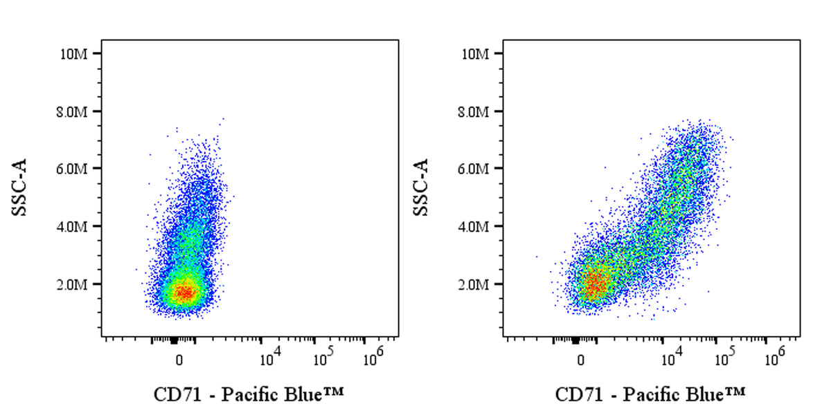 Pacific Blue Mouse Anti-Human CD71 Antibody (OKT-9)