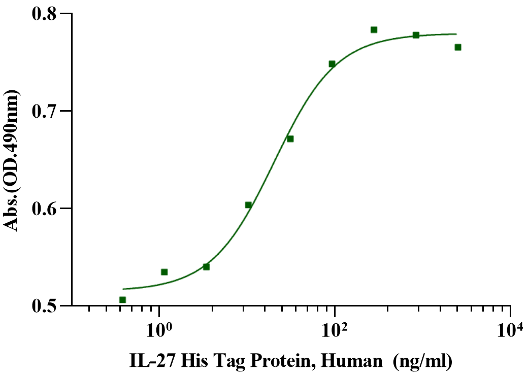 IL-27 His Tag Protein, Human