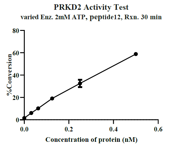 PRKD2 His&GST Tag Protein, Human