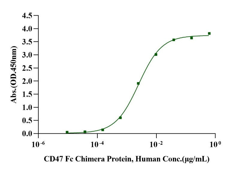 SIRP alphaV8/CD172a His Tag Protein, Human