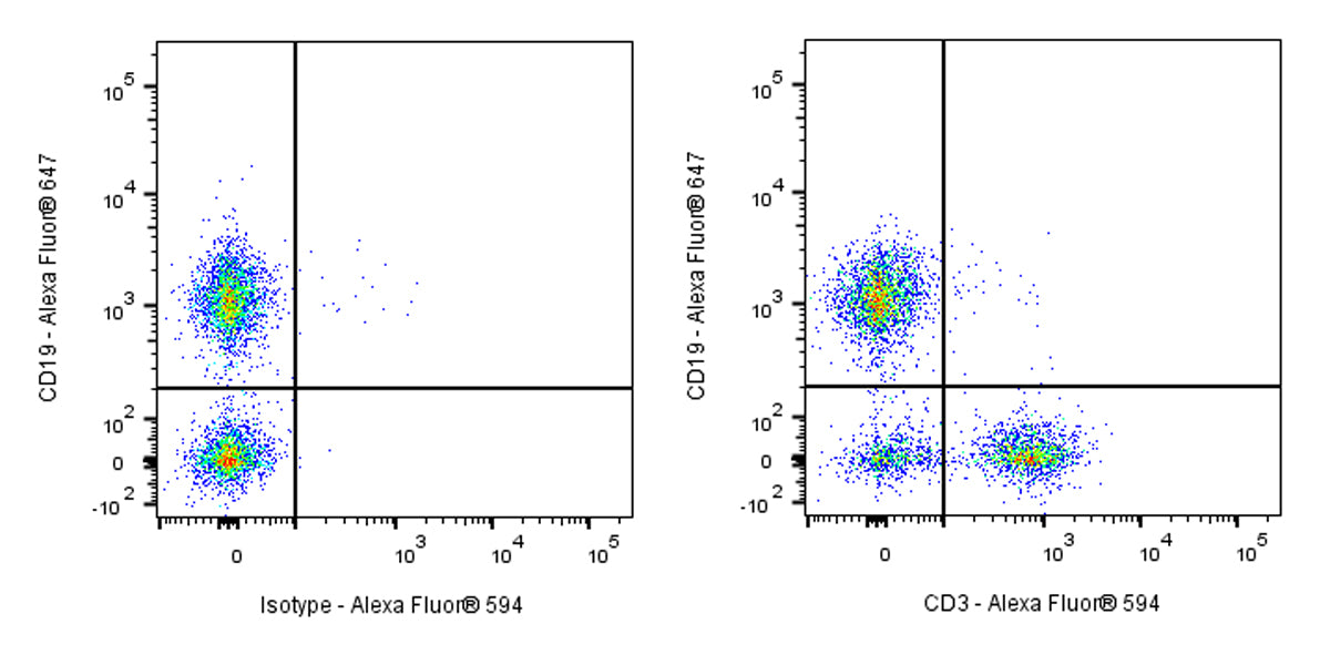 Alexa Fluor® 594 Rat Anti-Mouse CD3 Antibody (17A2)