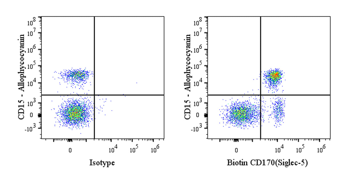 Biotin Mouse Anti-Human CD170 (Siglec-5) Antibody (S-4097)