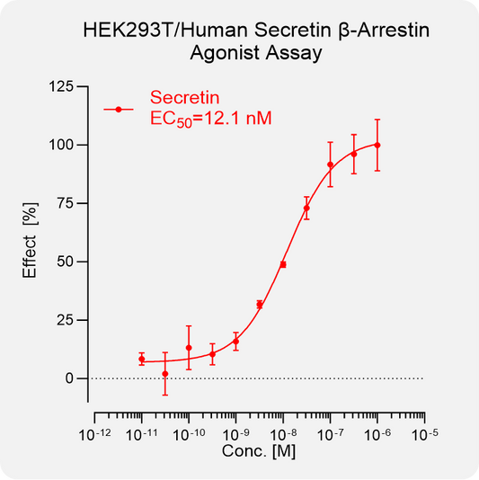 HEK293T Human Secretin Arrestin Stable Cell