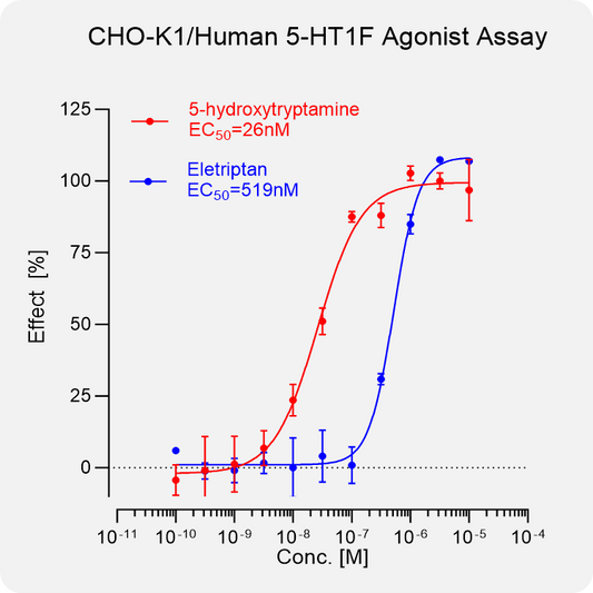 CHO-K1 Human 5-HT1F Stable Cell