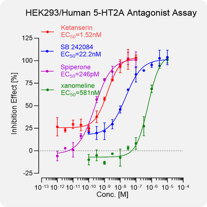 HEK293 Human 5-HT2A Stable Cell