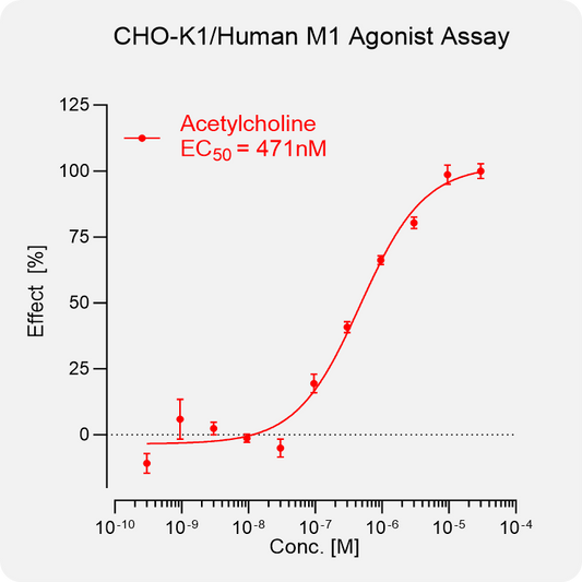 CHO-K1 Human M1 Stable Cell