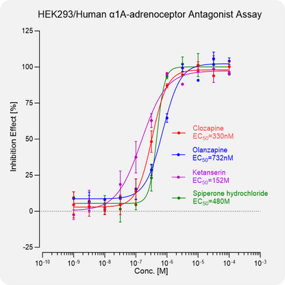 HEK293 Human α1A-adrenoceptor Stable Cell