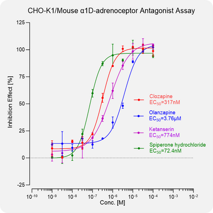 CHO-K1 Mouse α1D-adrenoceptor Stable Cell