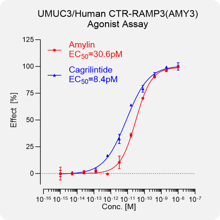 UMUC3 Human CTR-RAMP3(AMY3) Stable Cell