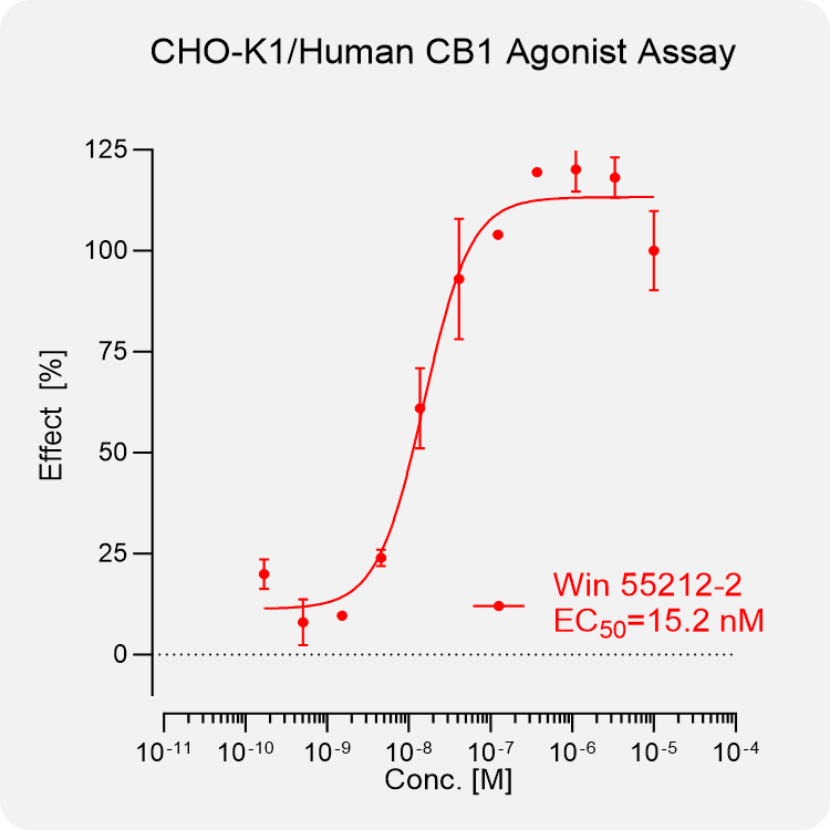 CHO-K1 Human CB1 Stable Cell
