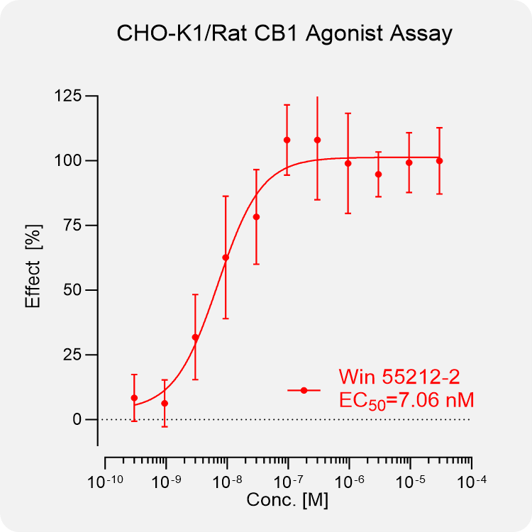 CHO-K1 Rat CB1 Stable Cell