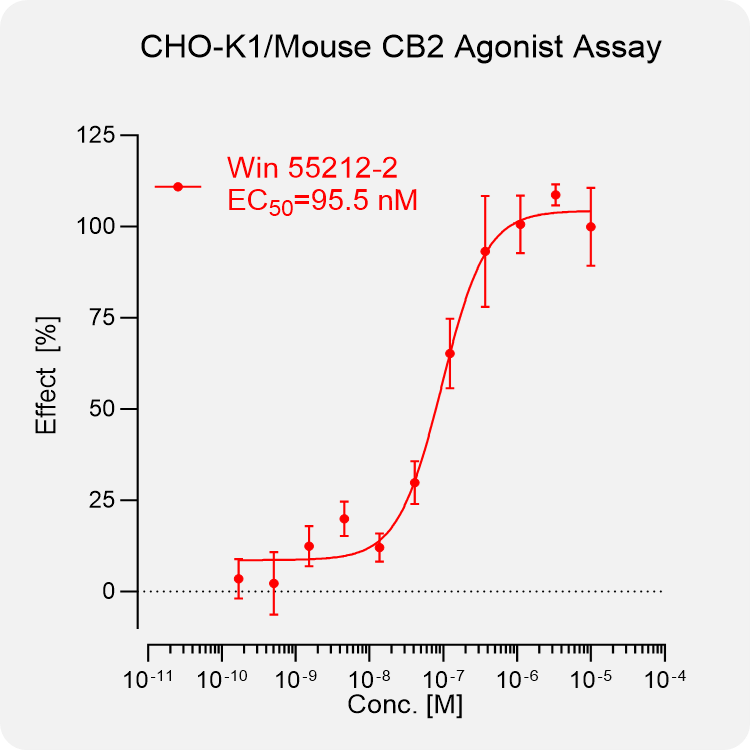 CHO-K1 Mouse CB2 Stable Cell