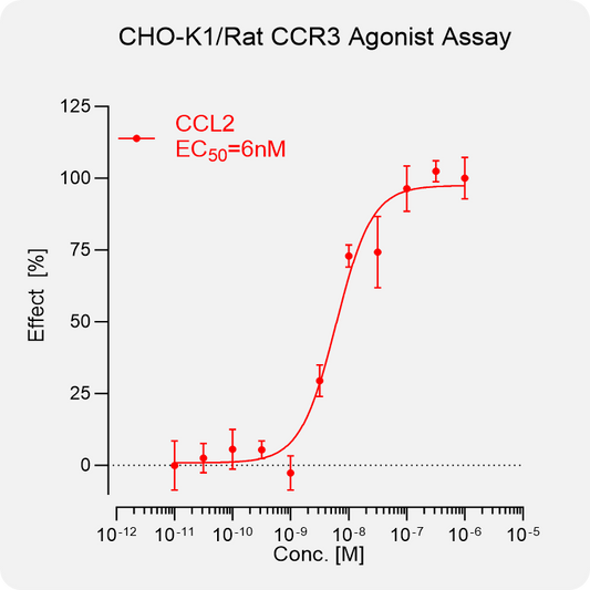 CHO-K1 Rat CCR3 Stable Cell