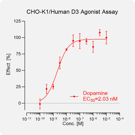 CHO-K1 Human D3 Stable Cell