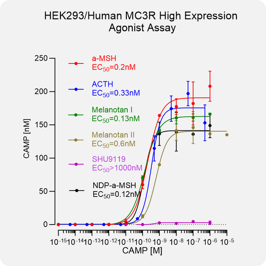HEK293 Human MC3R High Expression Stable Cell