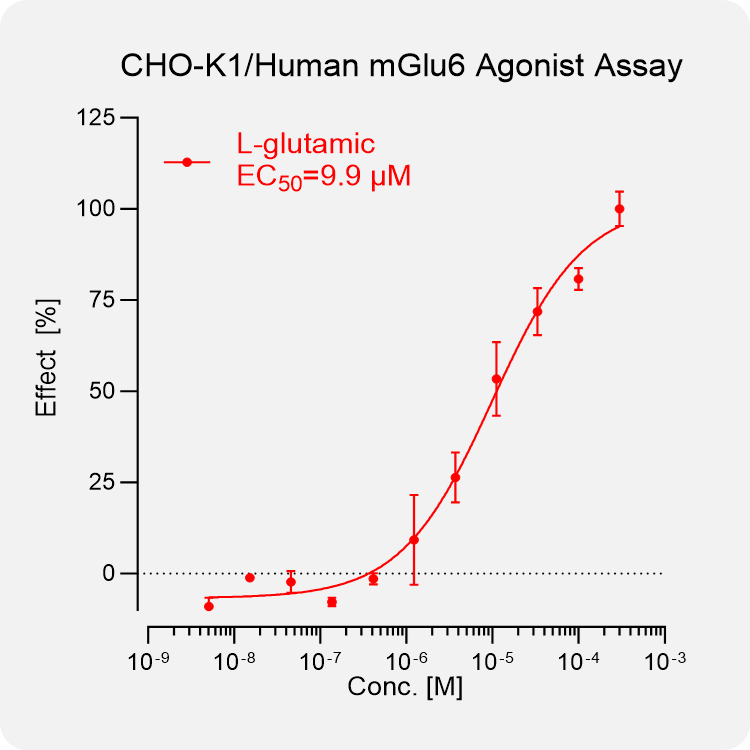 CHO-K1 Human mGlu6 Stable Cell