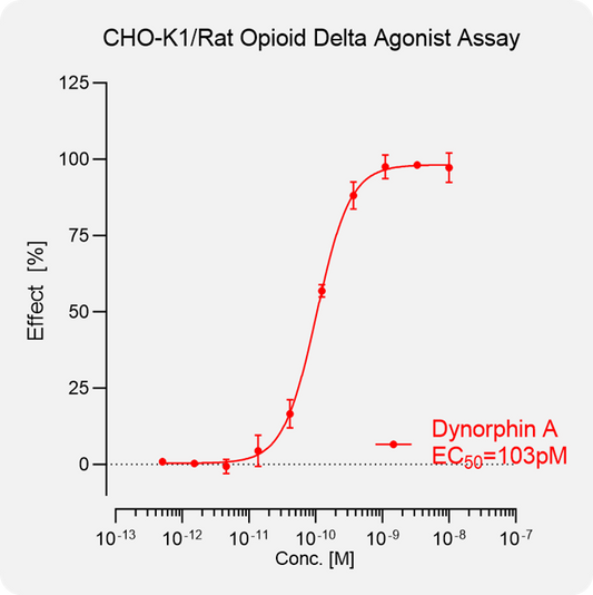 CHO-K1 Rat δ Stable Cell