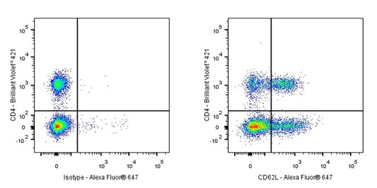 Alexa Fluor® 647 Rat Anti-Mouse CD62L (L-selectin) Antibody (MEL-14)