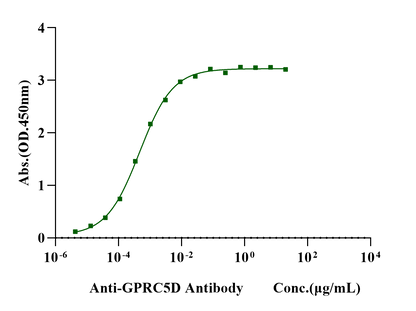 Biotinylated GPRC5D Flag,His,Avi Tag Full Length Protein, Human(Detergent)
