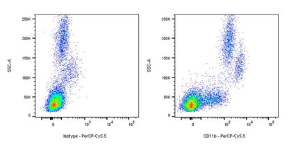PerCP-Cy5.5 Rat Anti-Mouse/Human CD11b Antibody (M1/70)