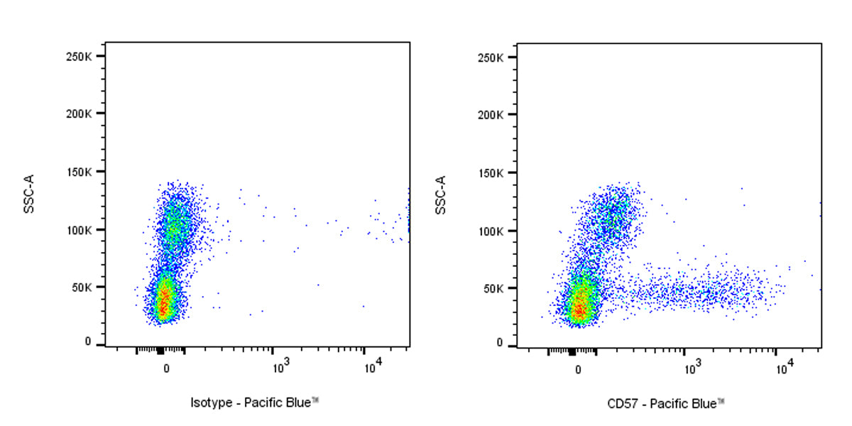 Pacific Blue Mouse Anti-Human CD57 Antibody (S-3011)
