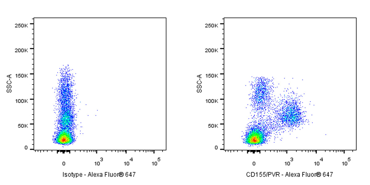 Alexa Fluor® 647 Mouse Anti-Human CD155/PVR Antibody (SKII.4)