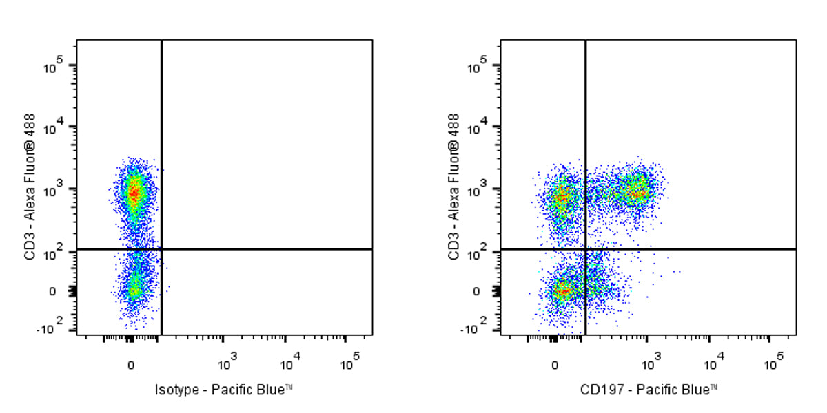 Pacific Blue Mouse Anti-Human CD197 Antibody (S-R704)