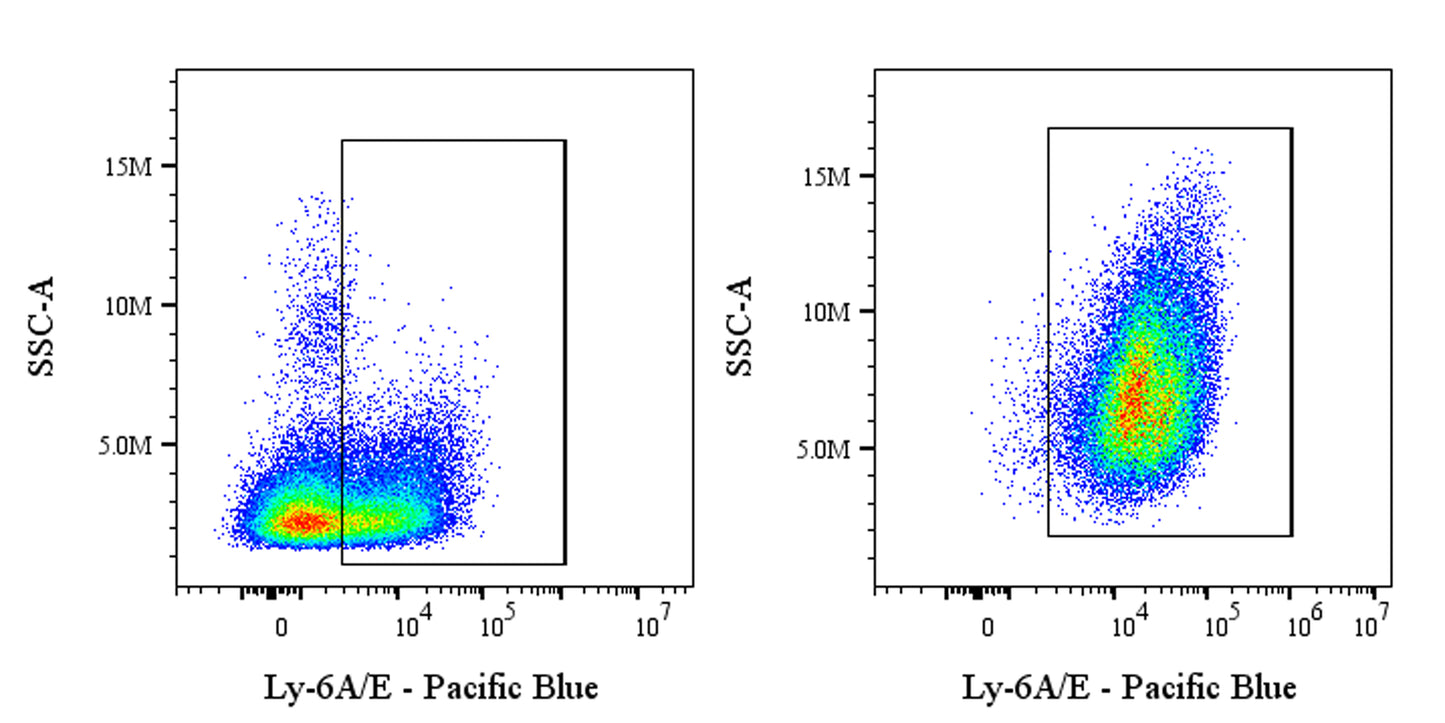 Pacific Blue Rat Anti-Mouse Ly-6A/E Antibody (D7)