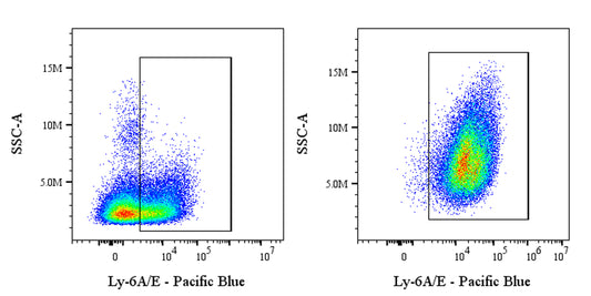 Pacific Blue Rat Anti-Mouse Ly-6A/E Antibody (D7)