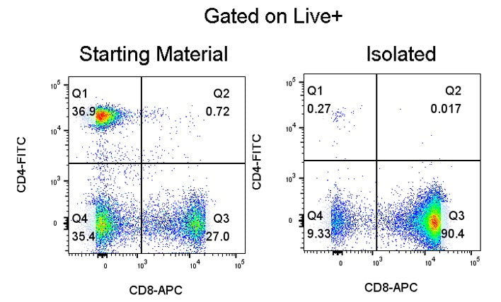 Human CD8 T Cell Isolation Kit (Column-Free)
