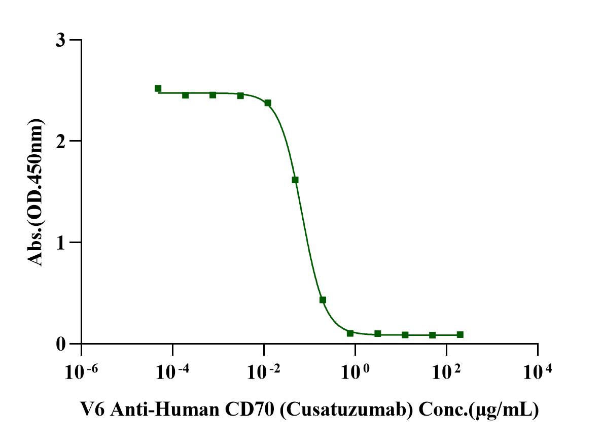CD27 Ligand/TNFSF7 Fc Chimera Protein, Human