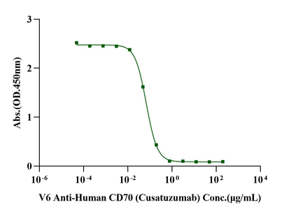 CD27 Ligand/TNFSF7 Fc Chimera Protein, Human