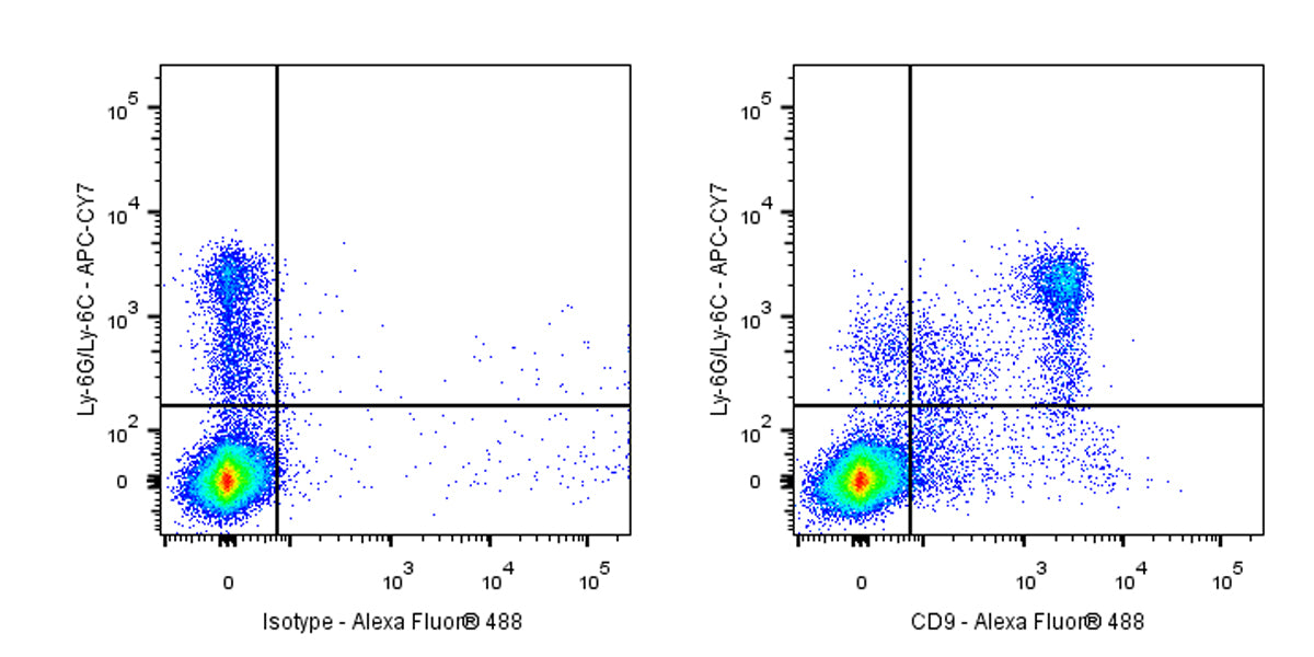 Alexa Fluor® 488 Rat Anti-Mouse CD9 Antibody (S-R652)