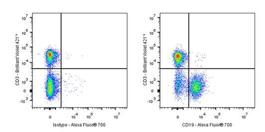 Alexa Fluor® 700 Rat Anti-Mouse CD19 Antibody (1D3)