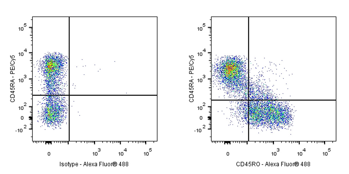 Alexa Fluor® 488 Mouse Anti-Human CD45RO Antibody (UCHL1)