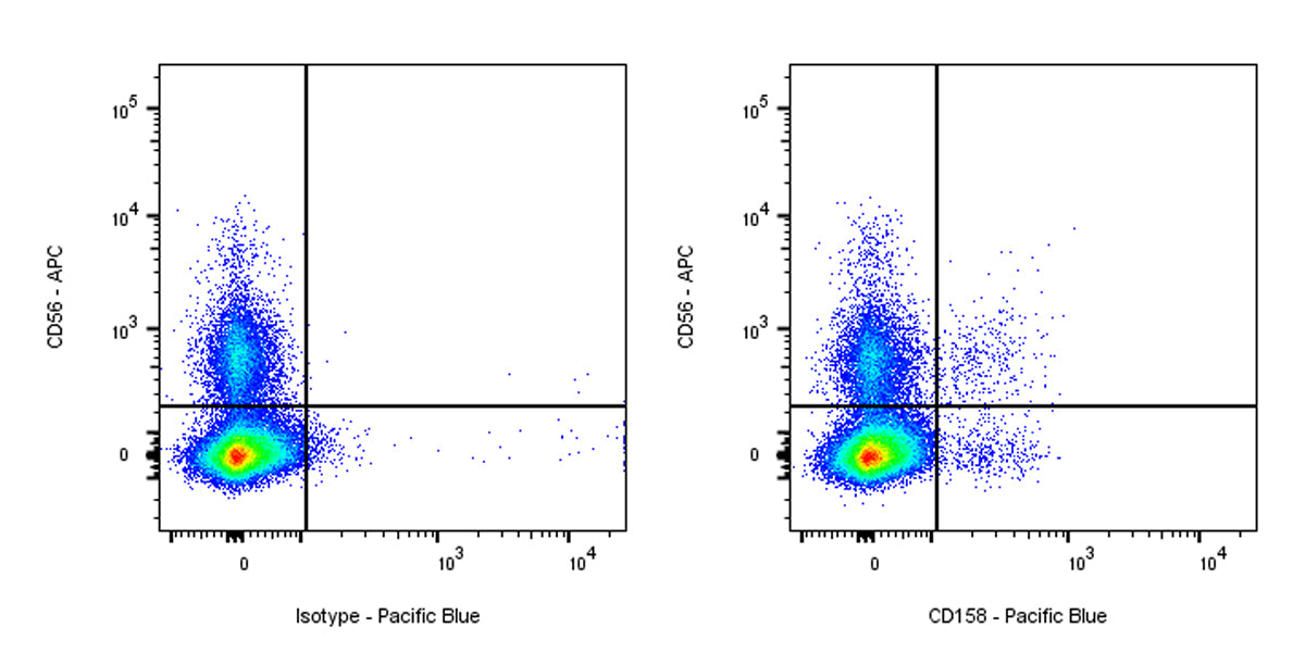 Pacific Blue Mouse Anti-Human CD158 Antibody (S-2918)