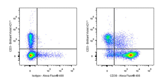 Alexa Fluor® 488 Rat Anti-Mouse CD38 Antibody (90)