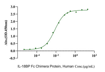 IL-18BP Fc Chimera Protein, Human