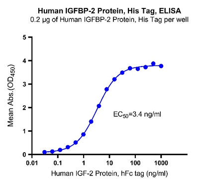 Human IGFBP-2 Protein, His Tag
