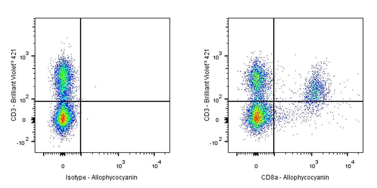 APC Rat Anti-Mouse CD8α Antibody (53-6.7)